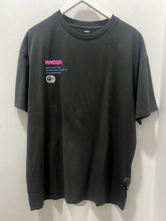 OBSCURE BOX TEE FADED BLACK