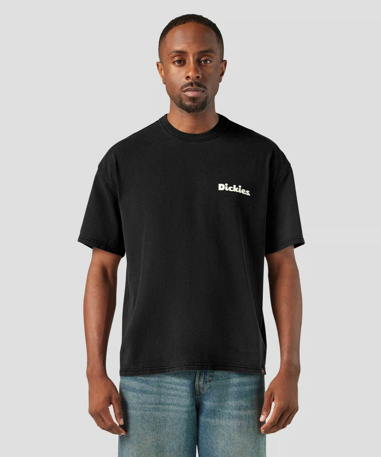 DICKIES MOVE ON SCRIPT SS TEE BLACK
