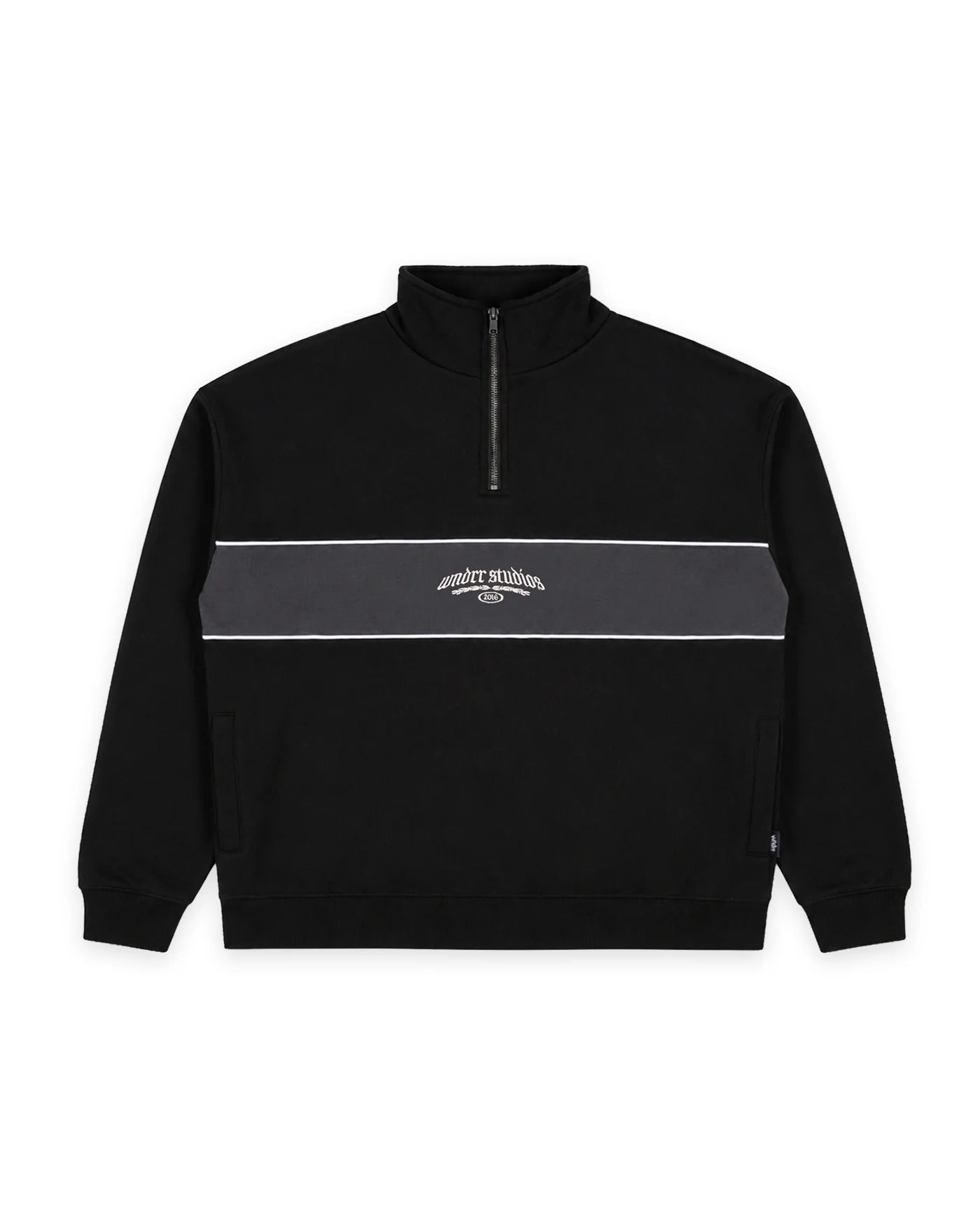KARNAGE 1/4 ZIP SWEAT BLACK
