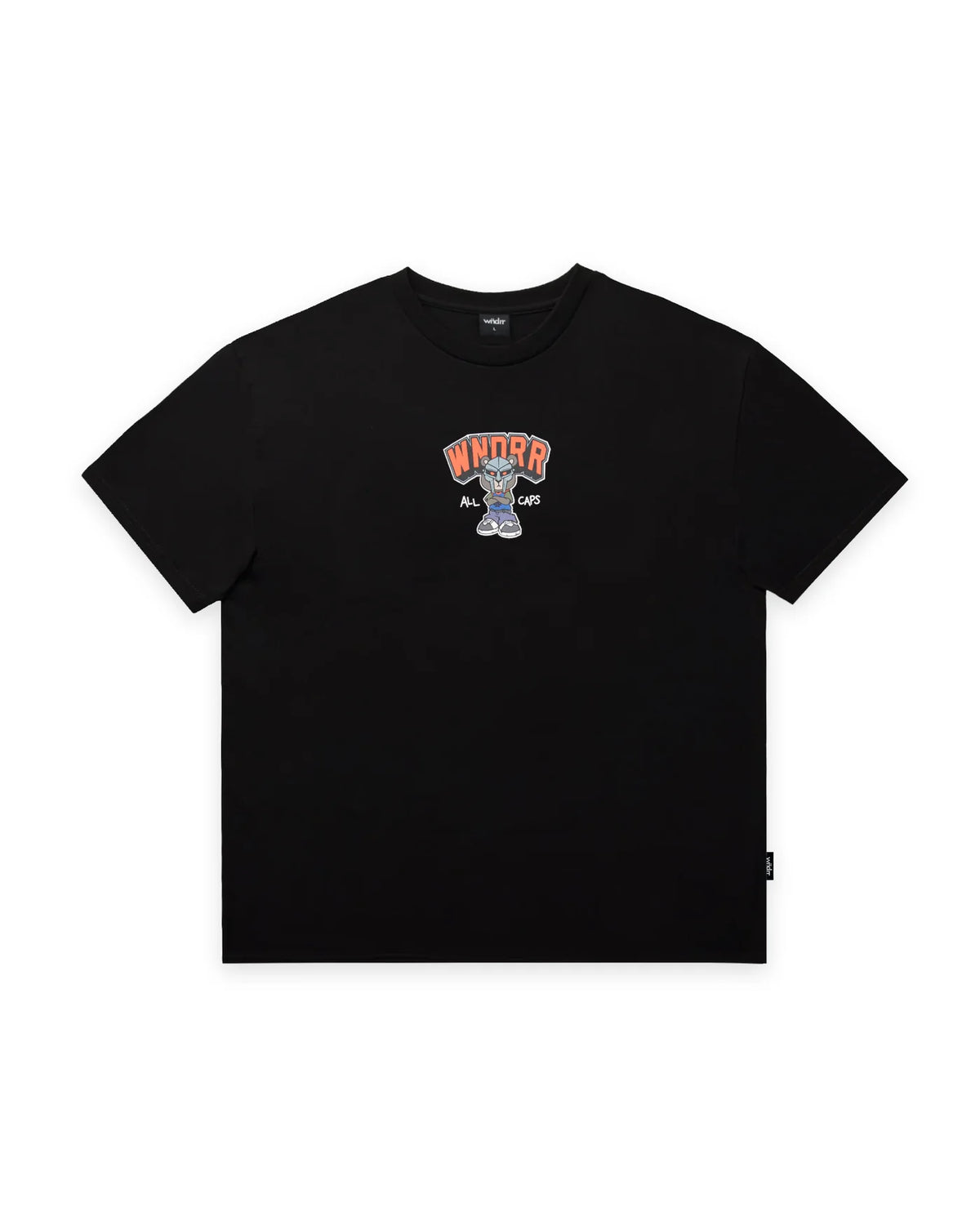 DOOMSDAY BOX FIT TEE BLACK