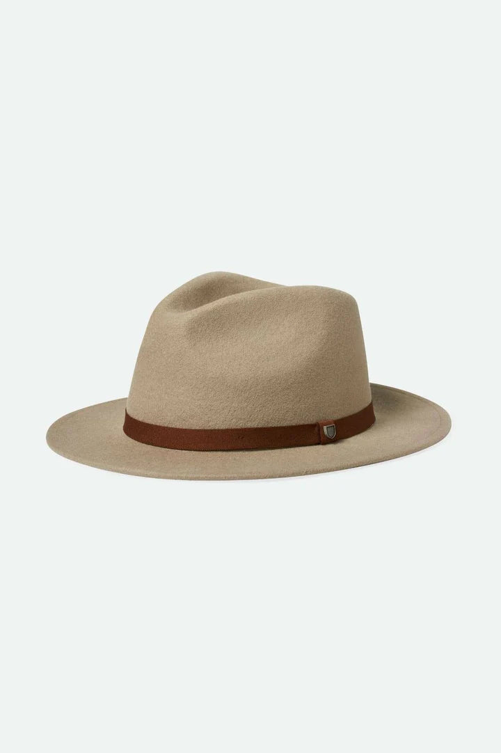 MESSER PACKABLE FEDORA TIMBERWOLF/LIGHT BROWN