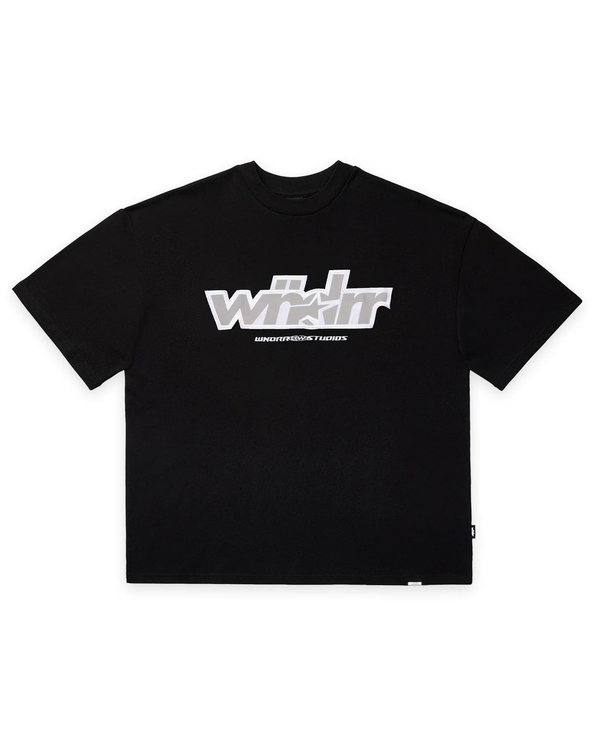 FIVE POINT HEAVY WEIGHT TEE BLACK