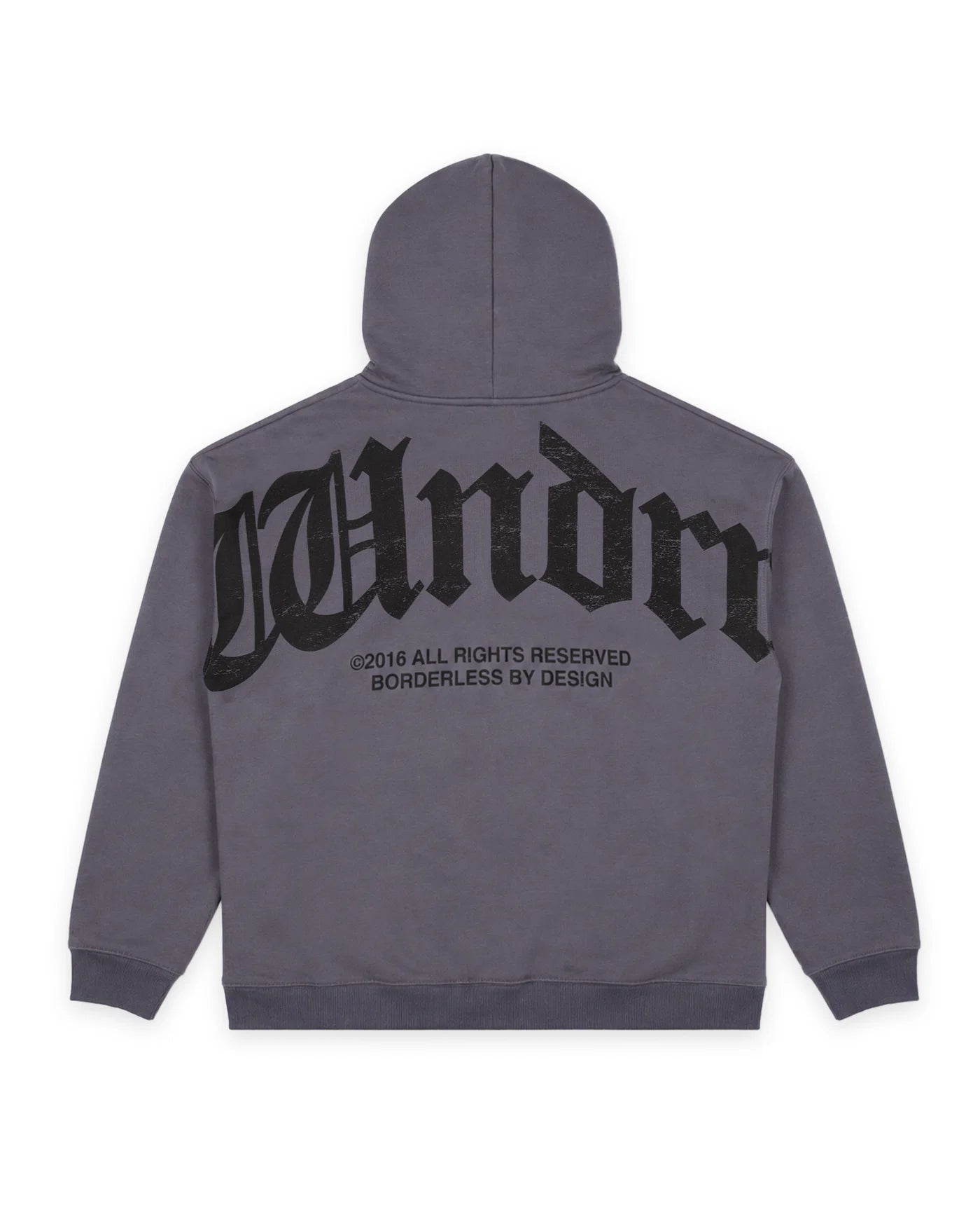 REVIVAL HOOD SWEAT CHARCOAL