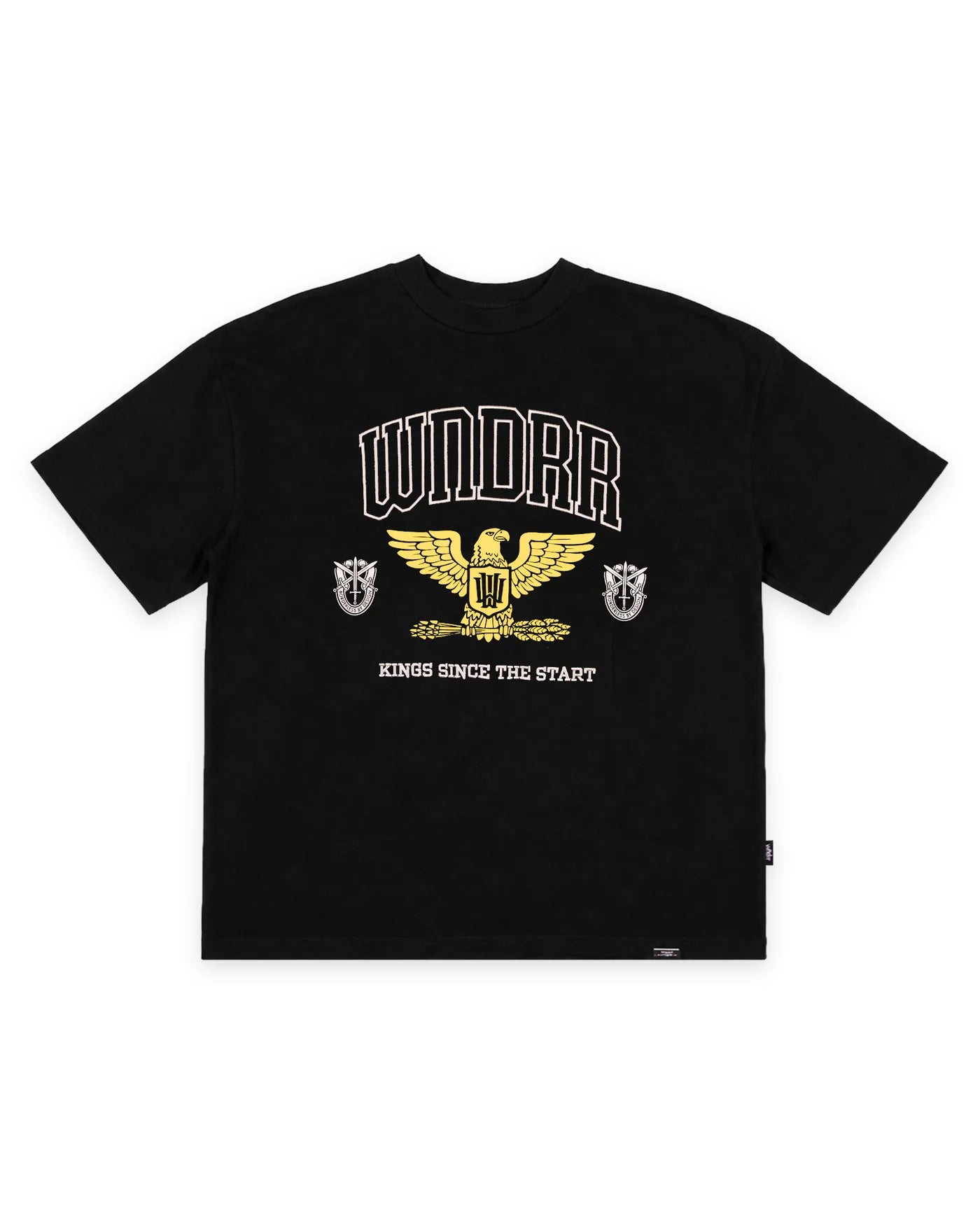 RIOT HEAVY WEIGHT TEE BLACK