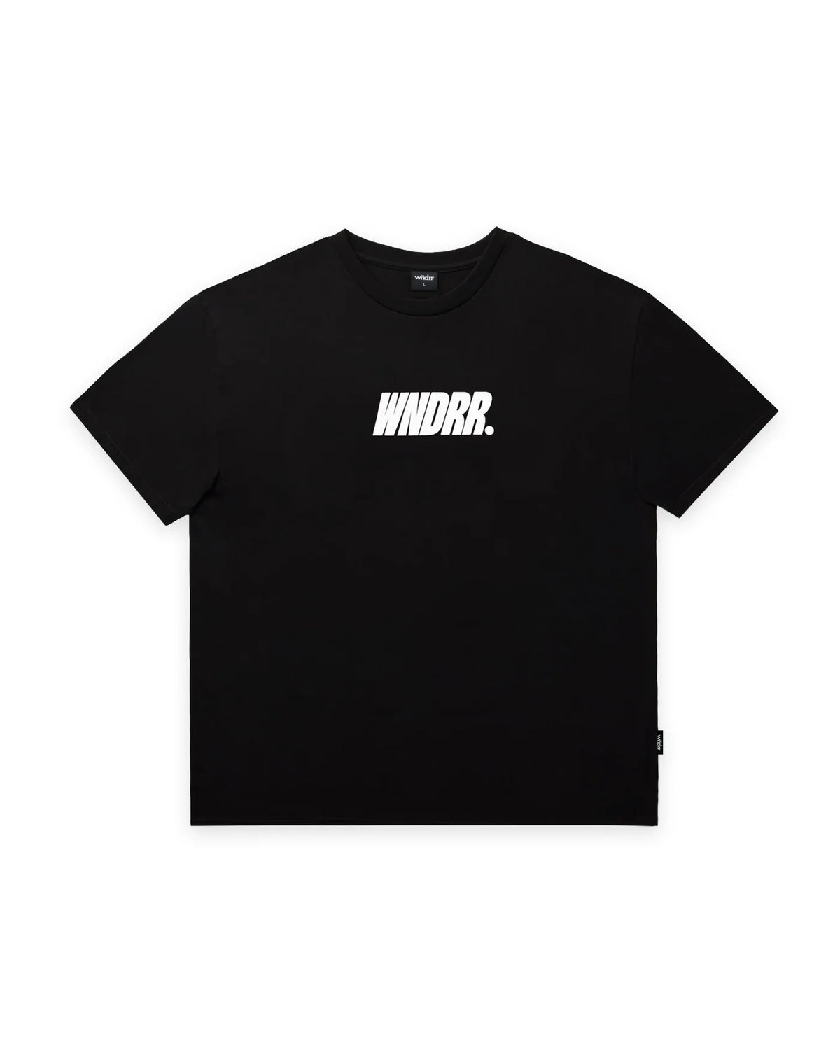 DRIFT BOX FIT TEE BLACK