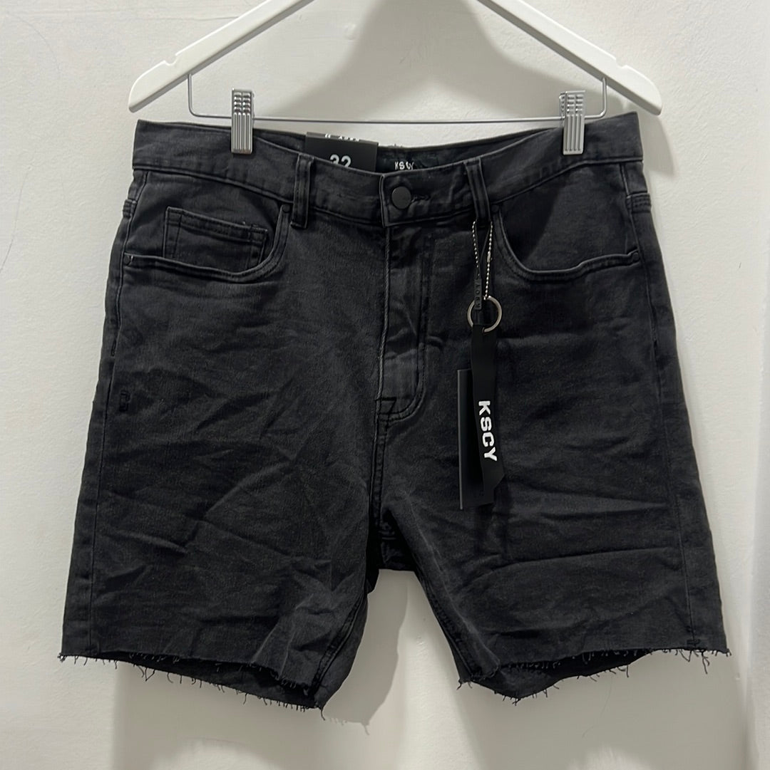 KS5 DENIM SHORT - VINTAGE BLACK