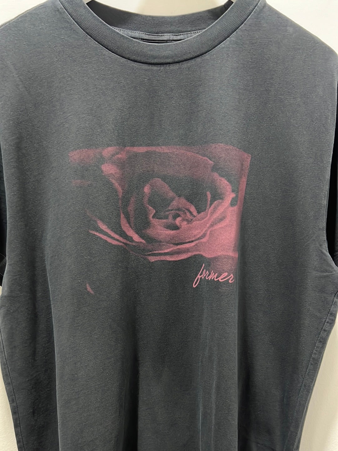 BLOOM TEE WASHED BLACK