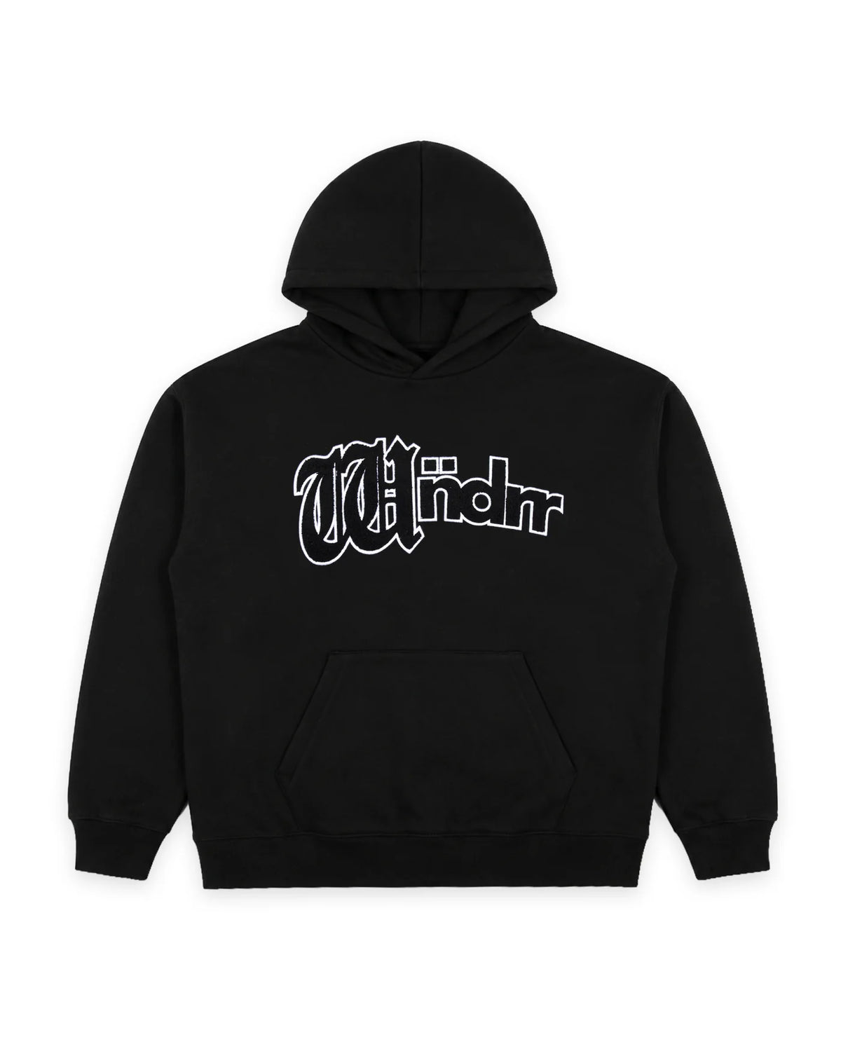 UNITED HOOD SWEAT BLACK
