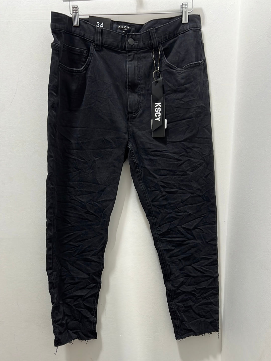 K5 SLIM CROPPED JEAN - VINTAGE BLACK