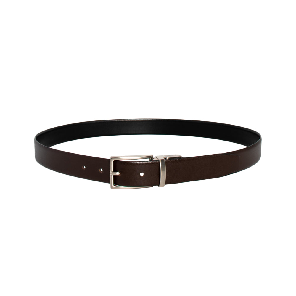 BENSON BELT CHOCOLATE/BLK