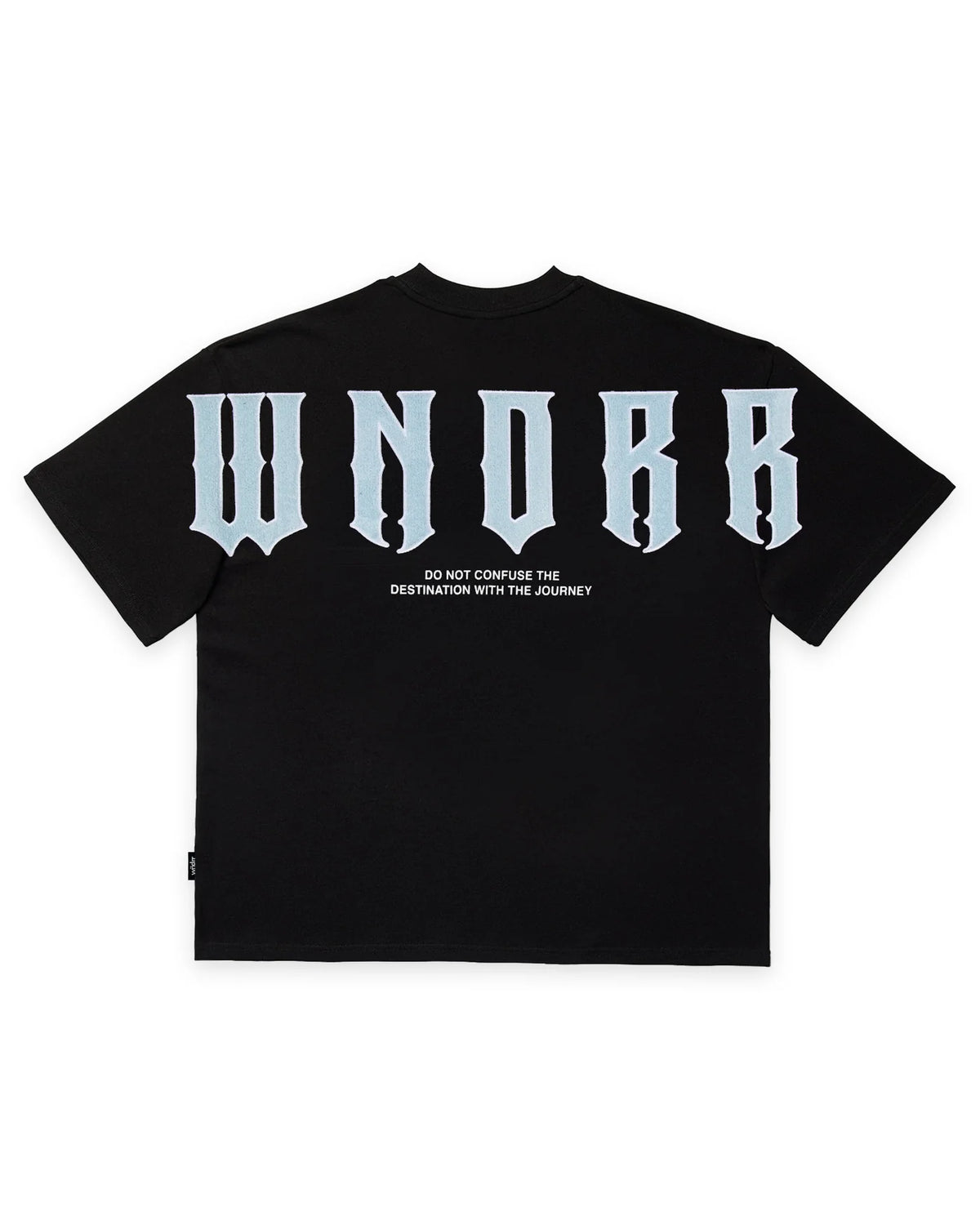 RAIDER HEAVY WEIGHT TEE BLACK