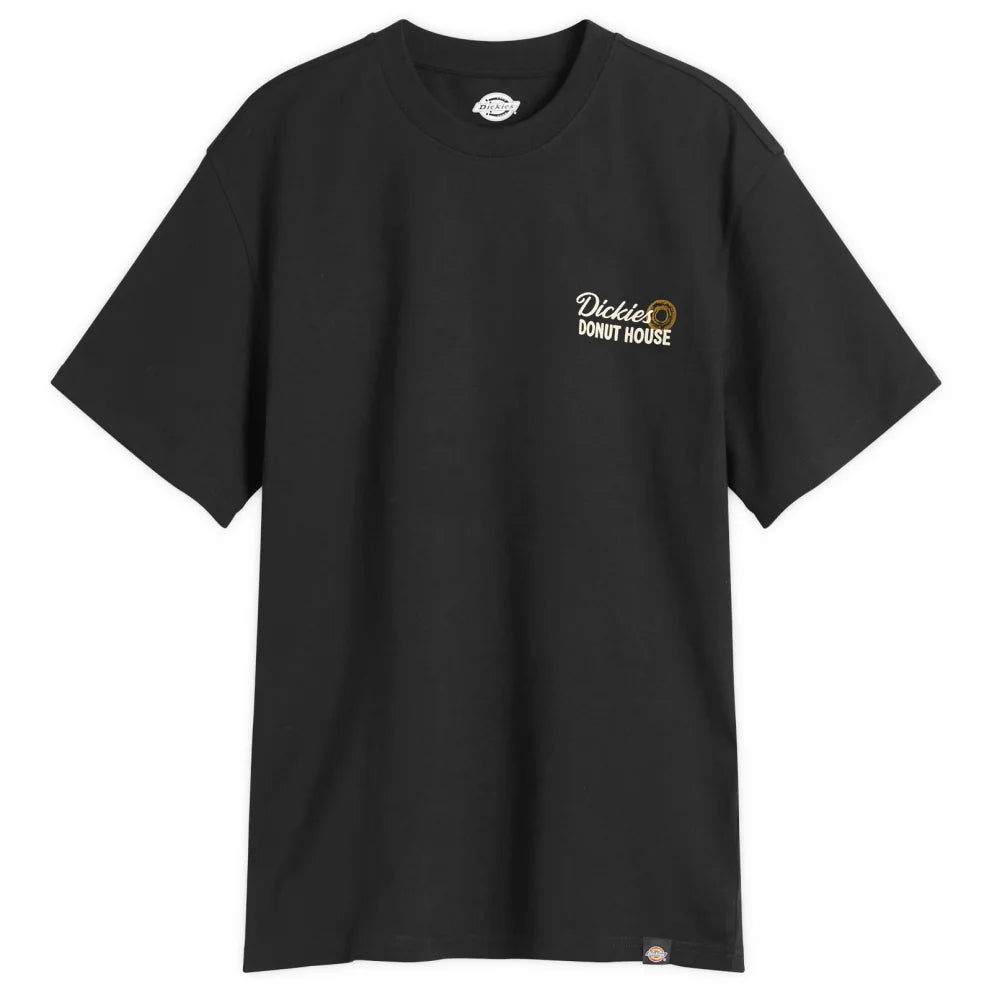 DONUT HOUSE SS TEE BLACK