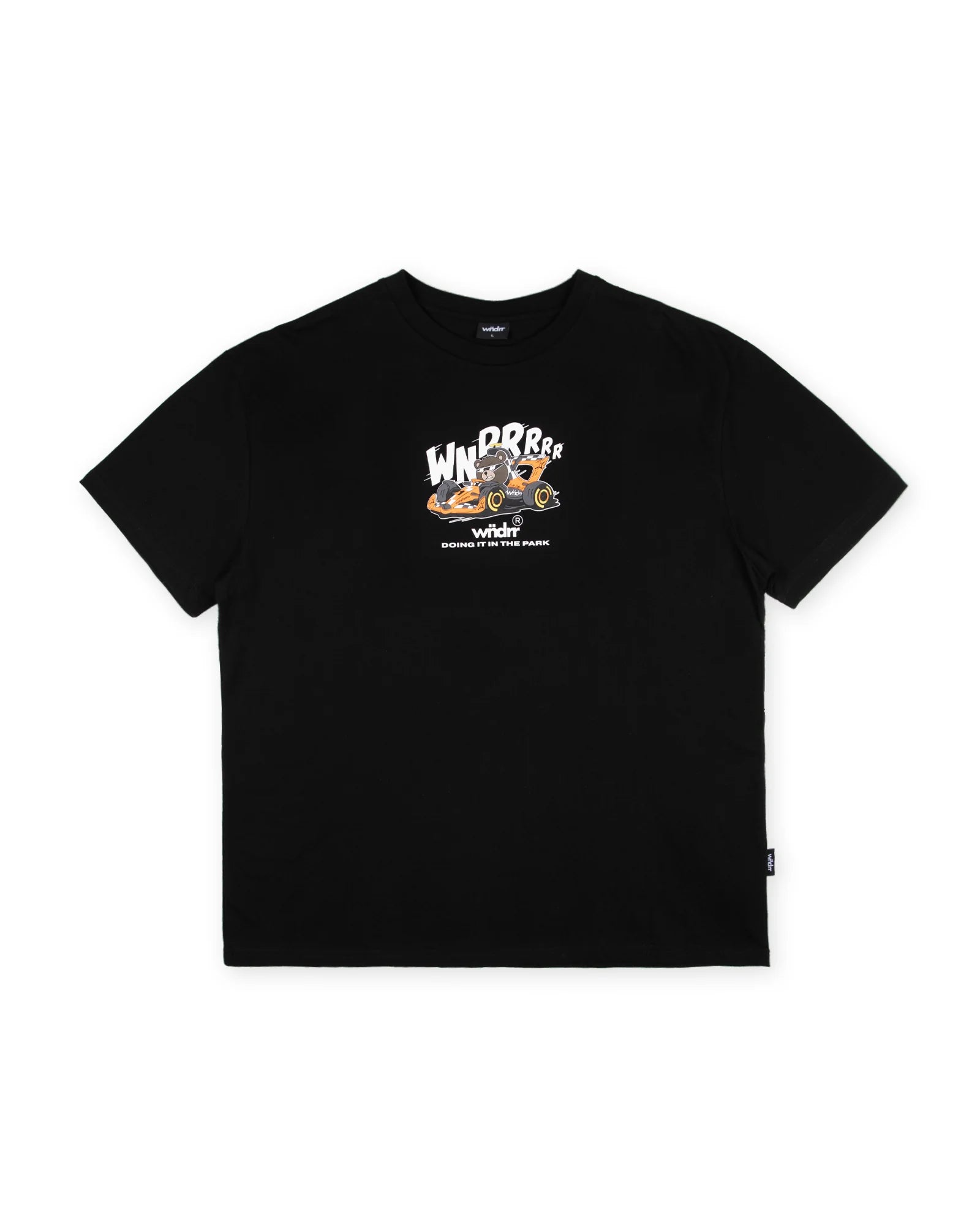 OSCAR BOX FIT TEE BLACK