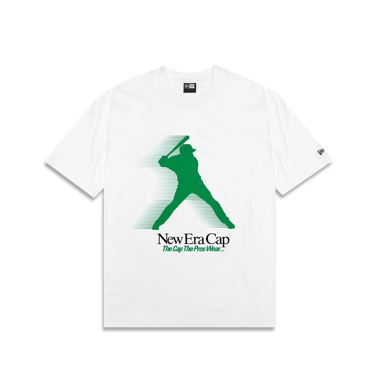 NEW ERA CAP CO. HOMERUN TEE WHITE