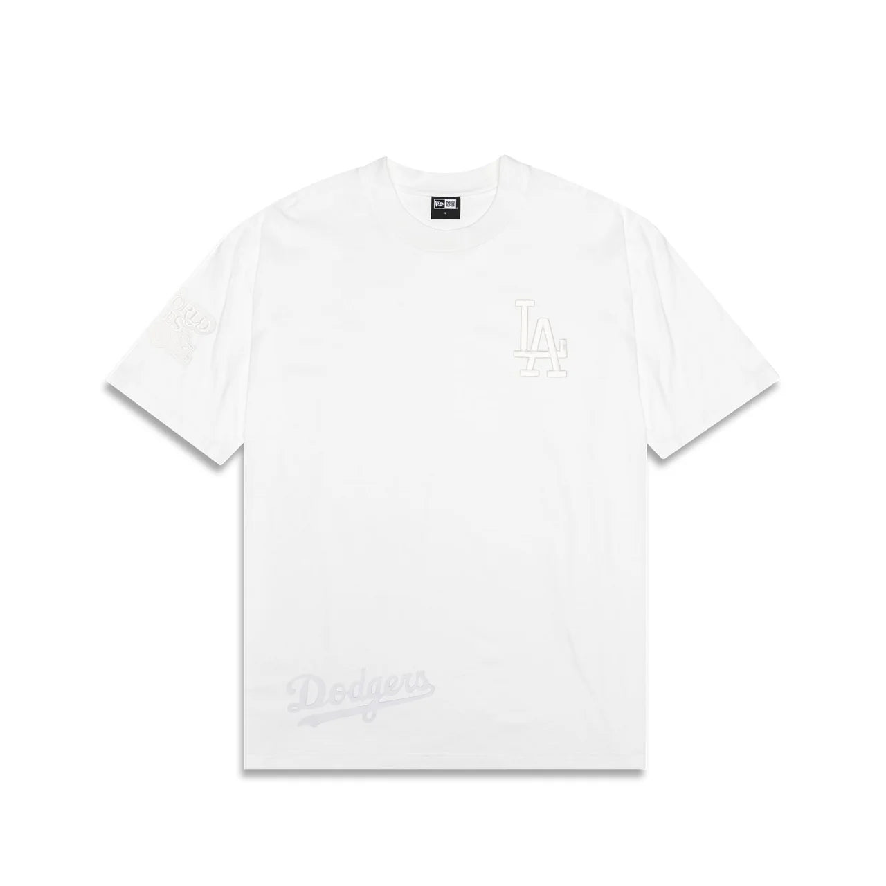 OVERSIZE LA DODGERS TONAL TEE WHITE