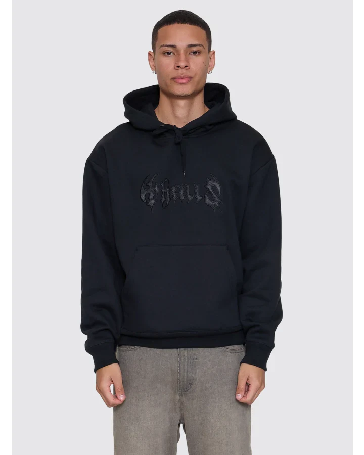 NIGHT PETAL HOOD BLACK