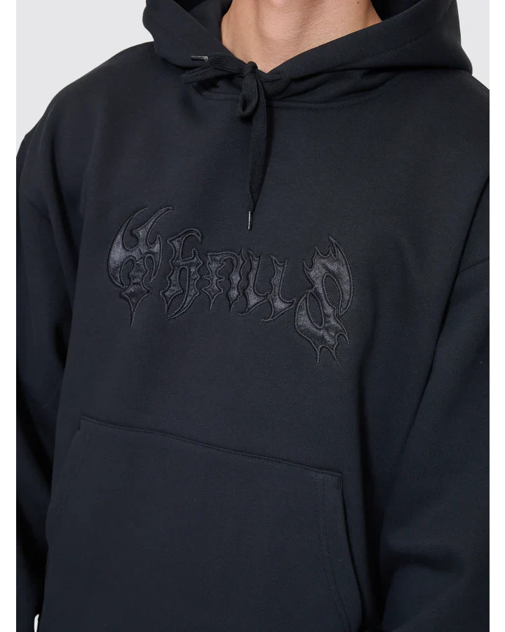 NIGHT PETAL HOOD BLACK