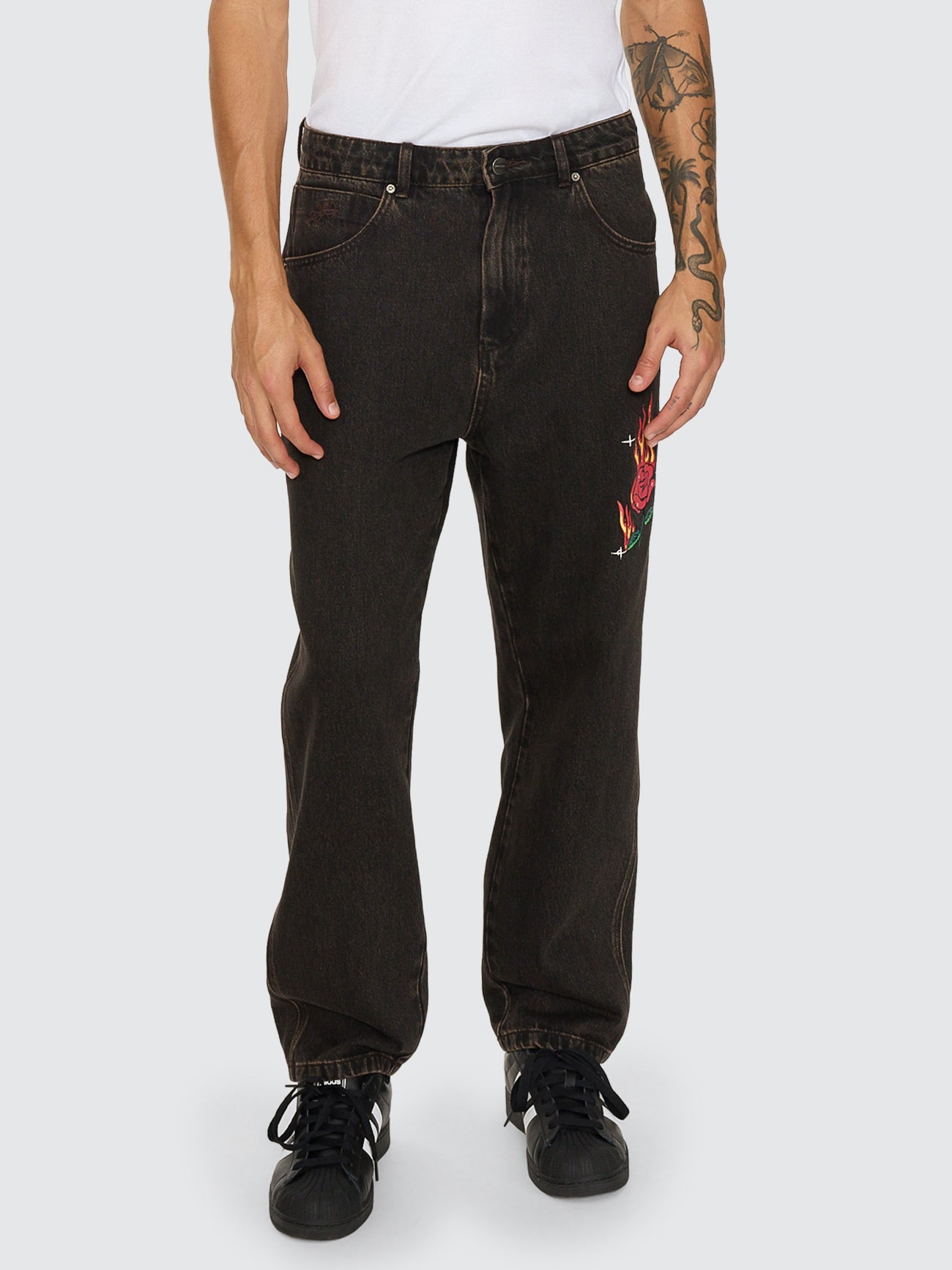 ANDERSON LOUNGER JEAN EMBER BLACK