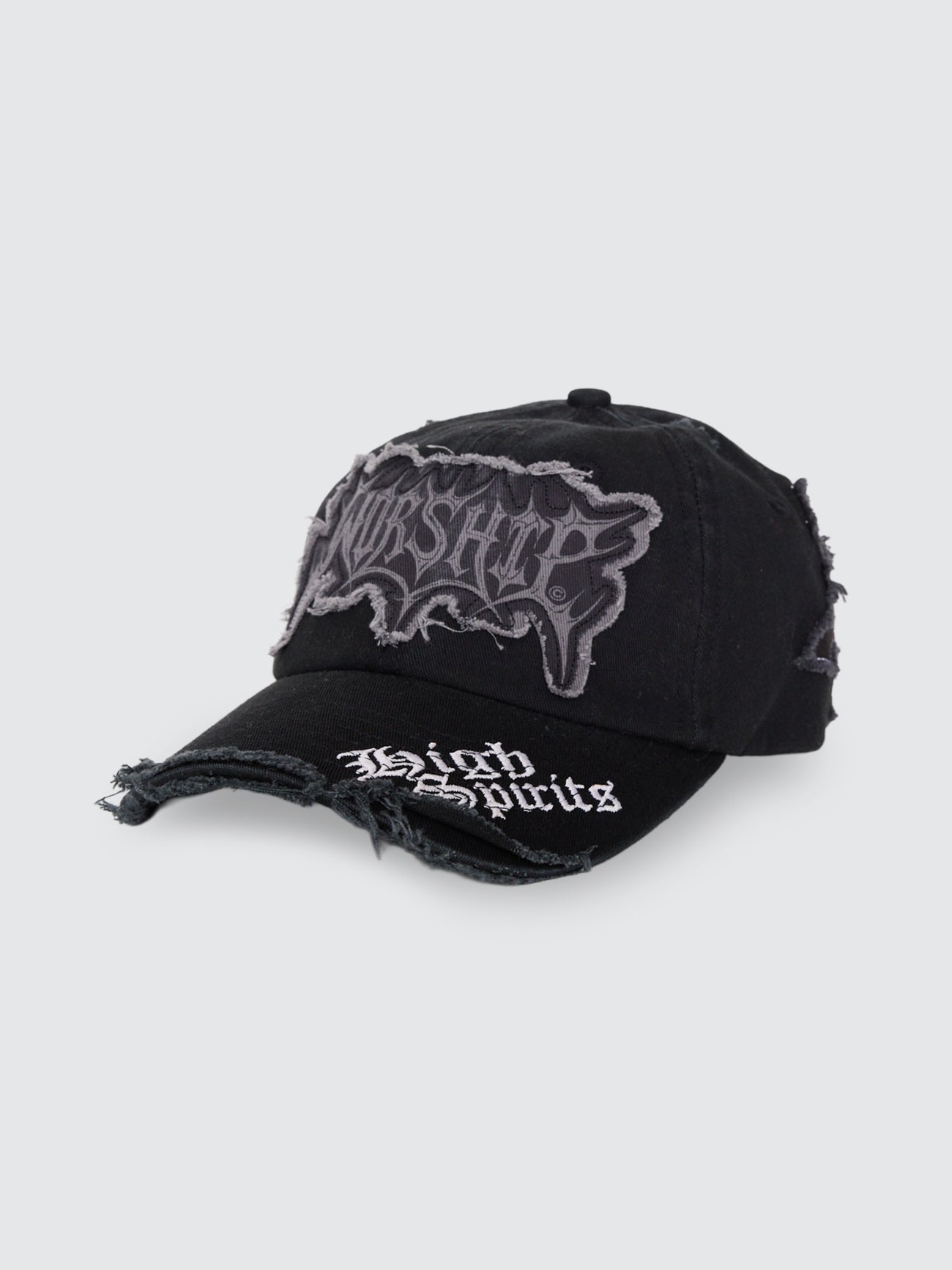 MANIC 6 PANEL CAP EMBER BLACK