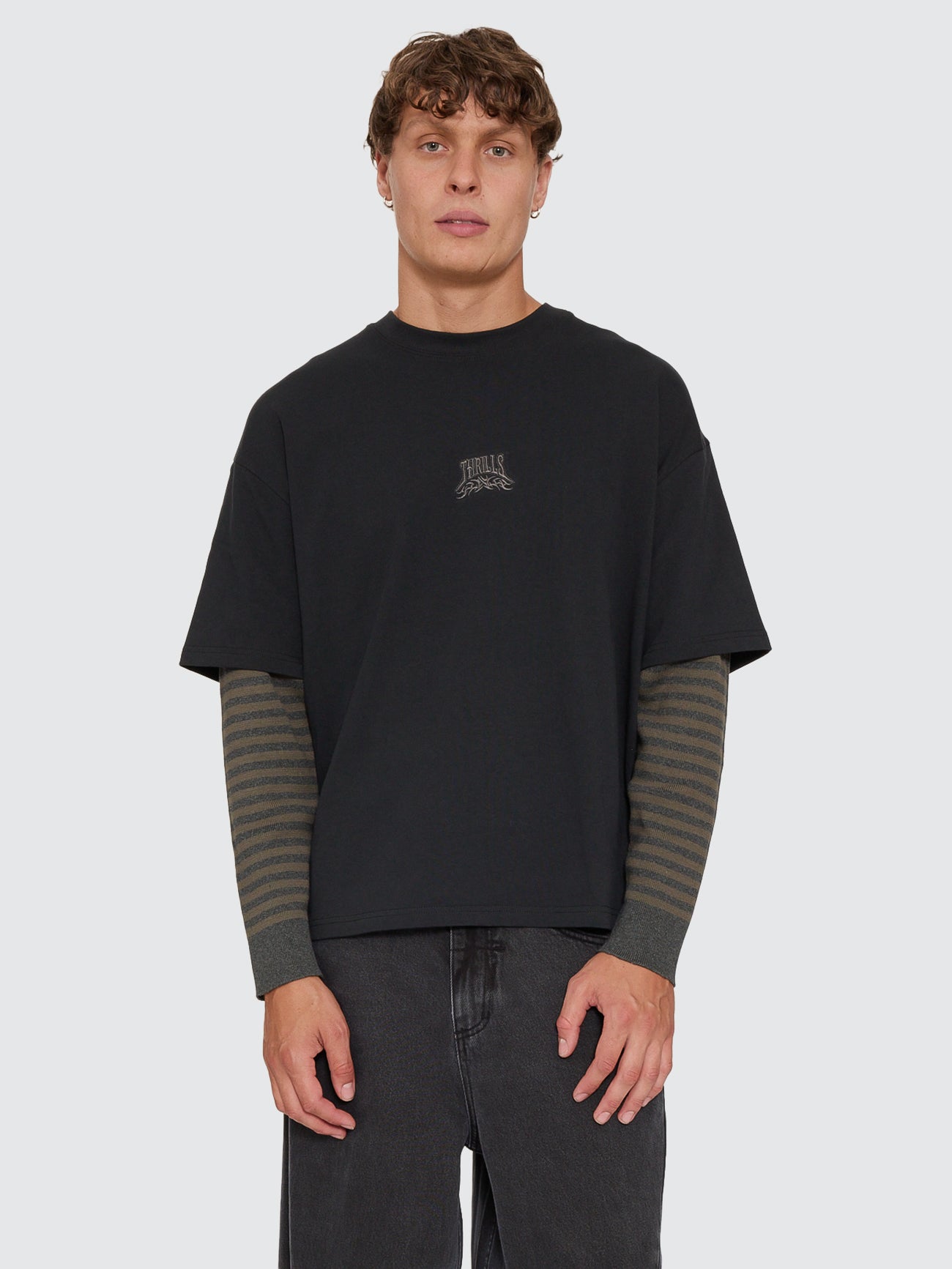 WHAT WE BELIEVE LAYER LS TEE BLACK