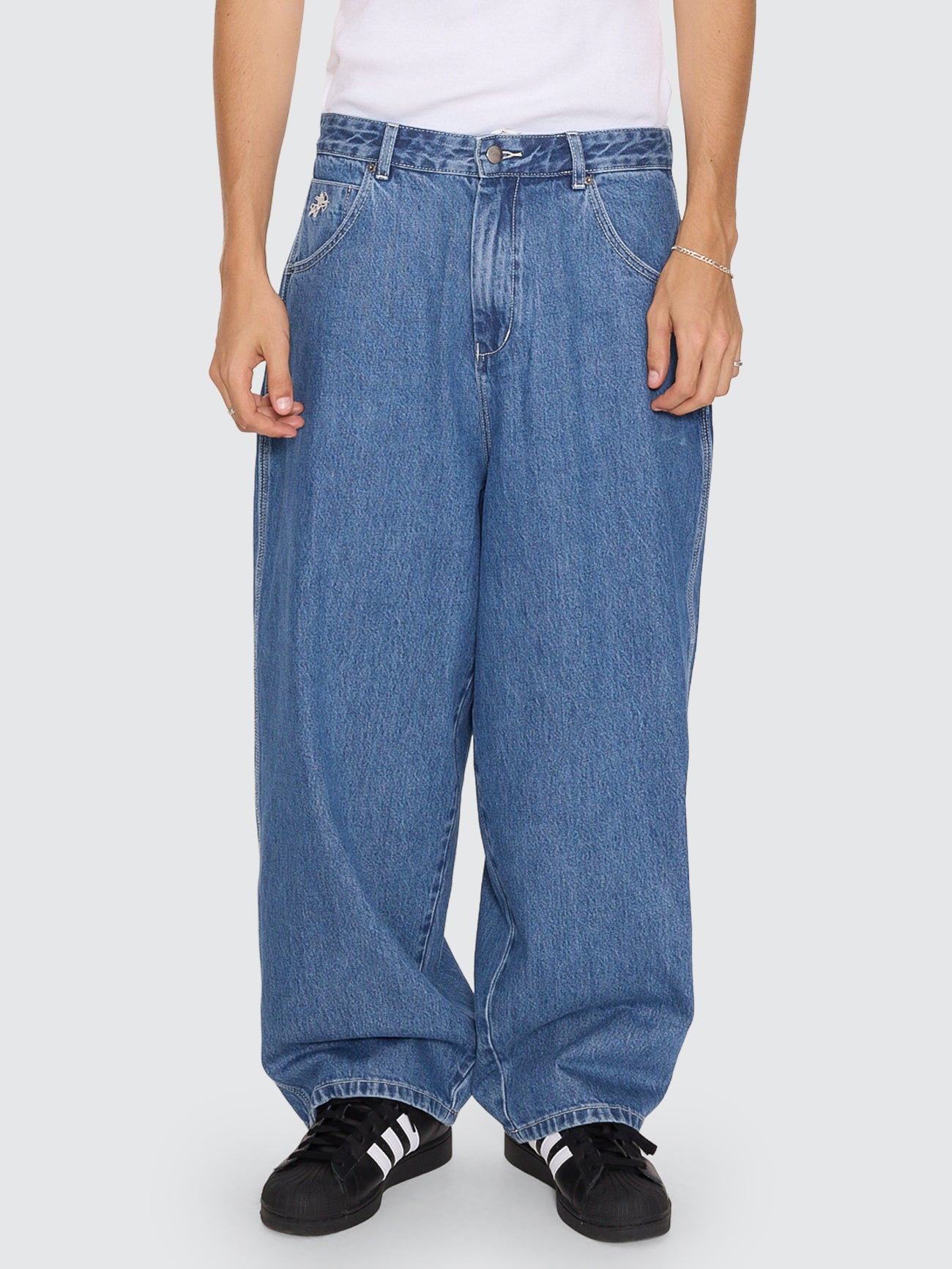 OBSIDIAN DOZER JEAN SKY HIGH BLUE