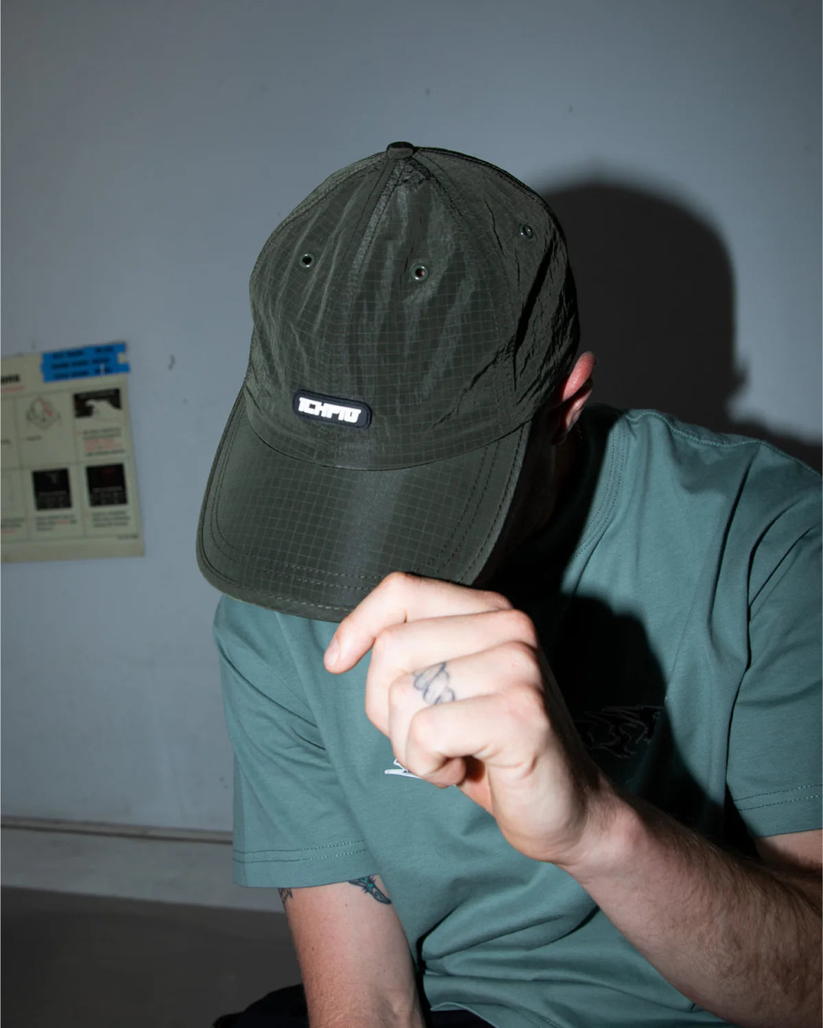 PARTICLE 6 PANEL CAP BLACK