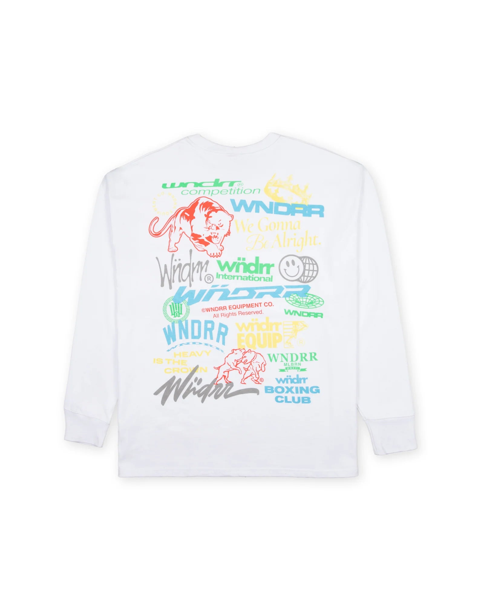SYNDICATE LS TEE WHITE