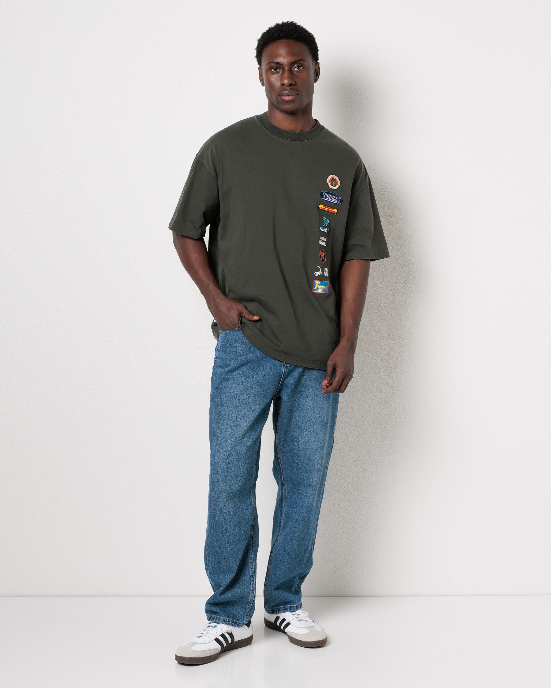 AGAINST ALL ODDS TEE OIL GREEN