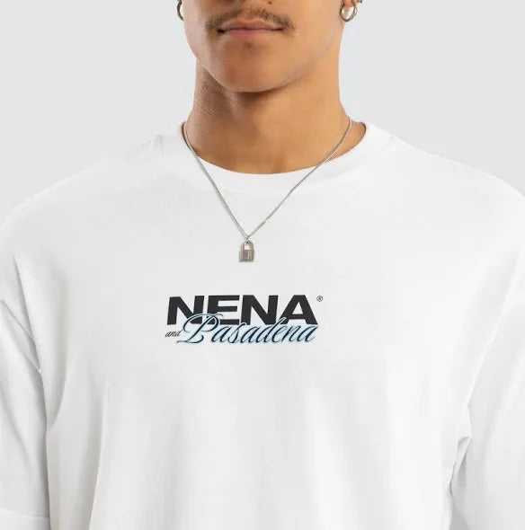 DEMAND BOX FIT TEE WHITE