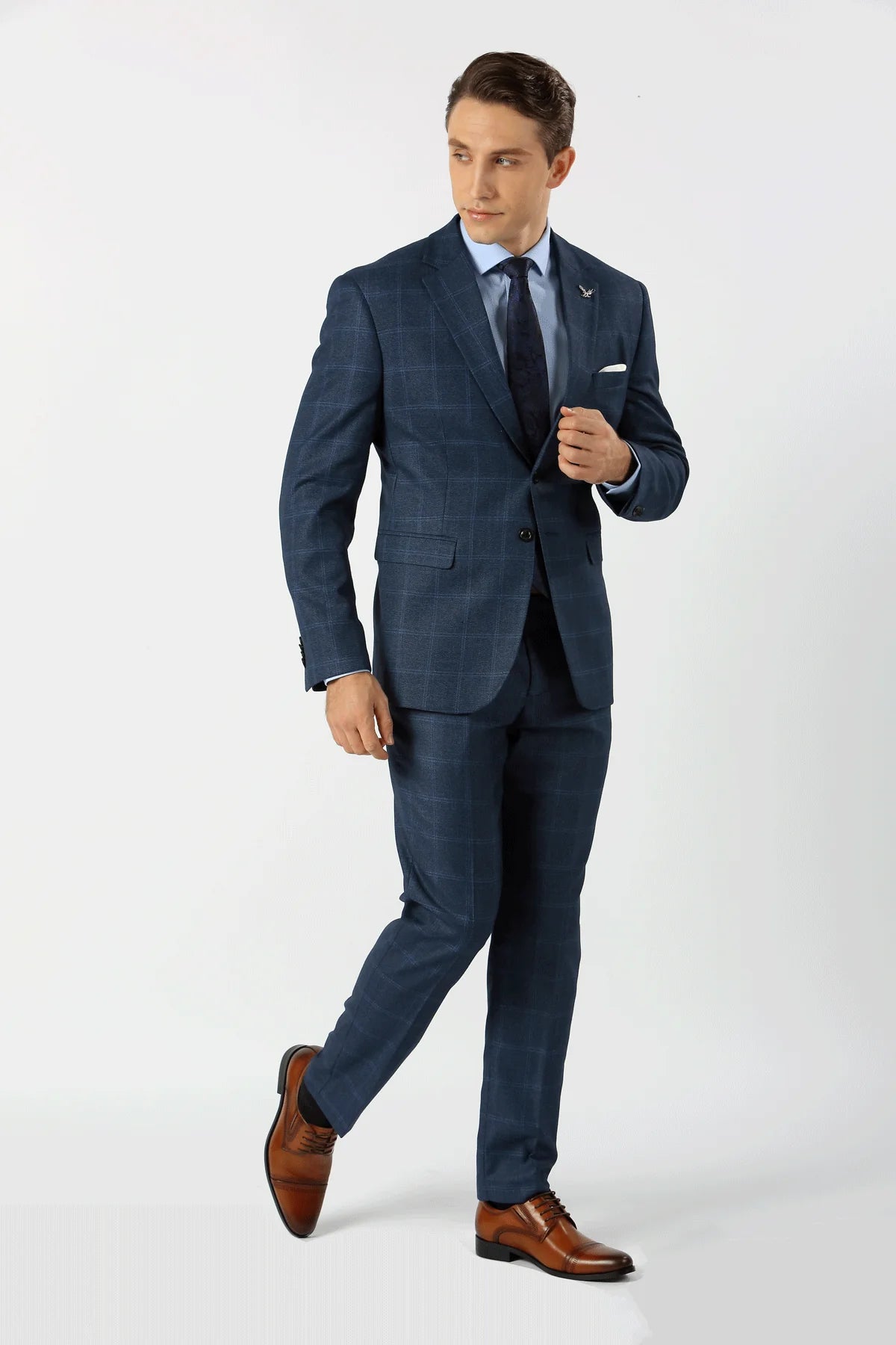 LUCA SUIT PANT NAVY