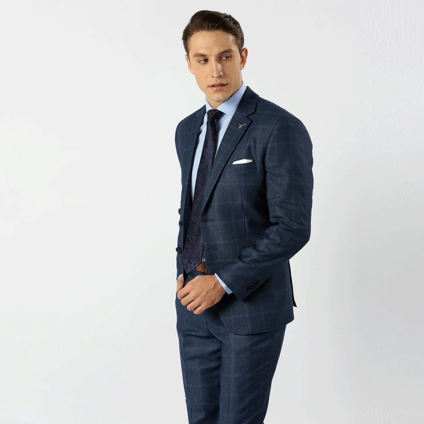 LUCA  SUIT JACKET NAVY