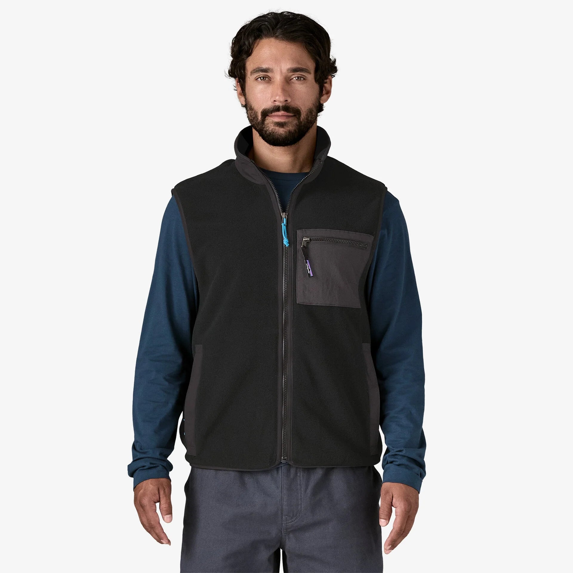 SYNCHILLA VEST SOLID BLACK
