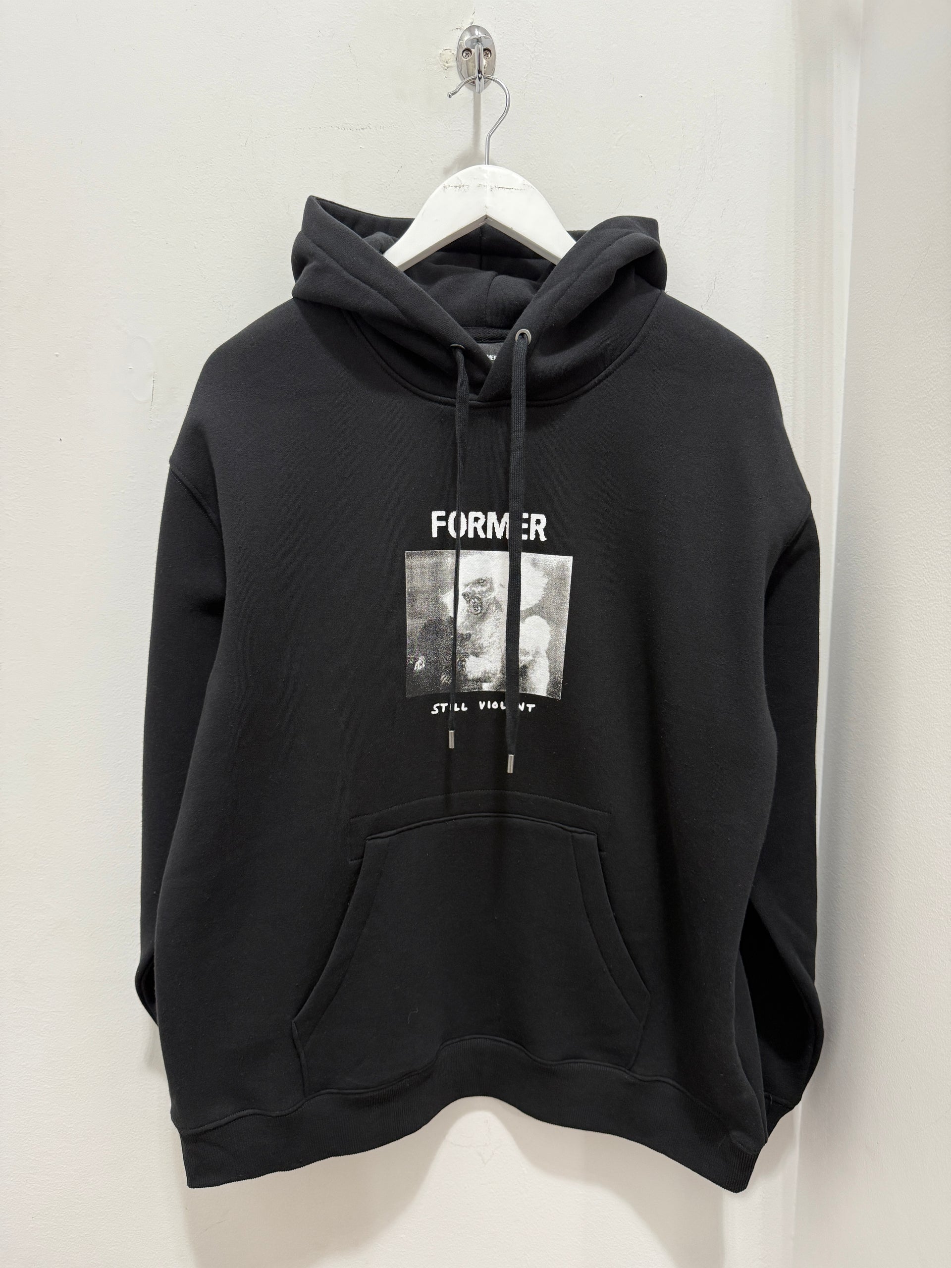 WAR POODLE HOOD BLACK