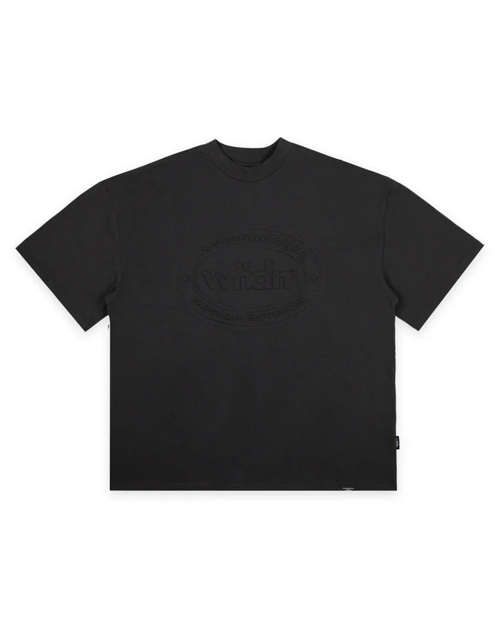 TOKEN HEAVY WEIGHT TEE FADED BLACK
