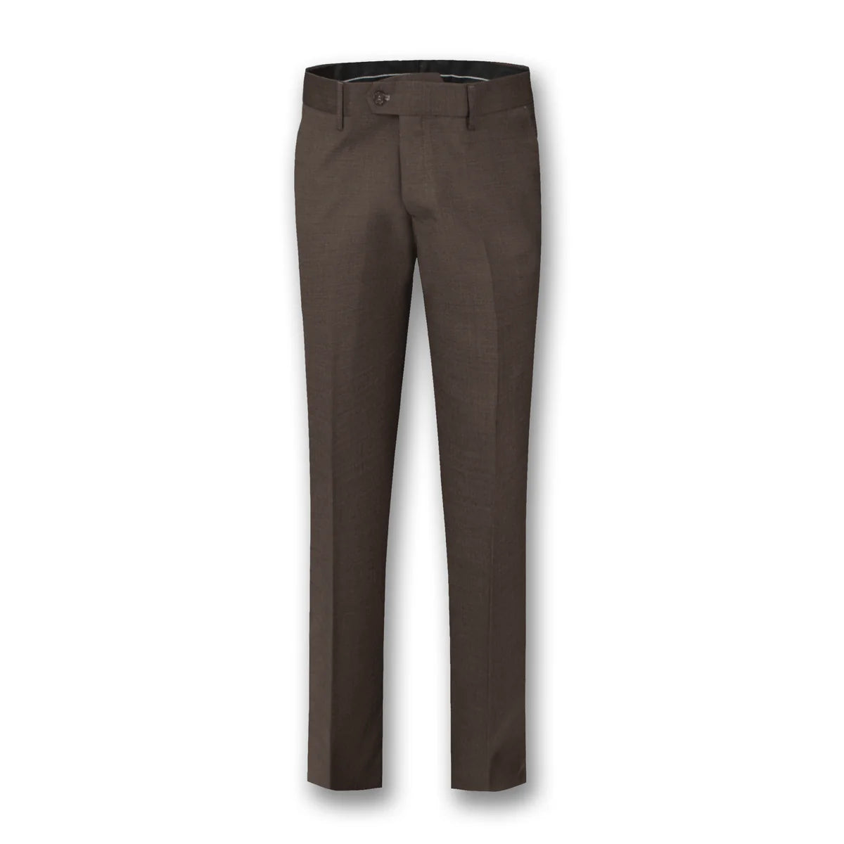 SCUZZATTI KENNEDY STRETCH TROUSERS TOBACCO