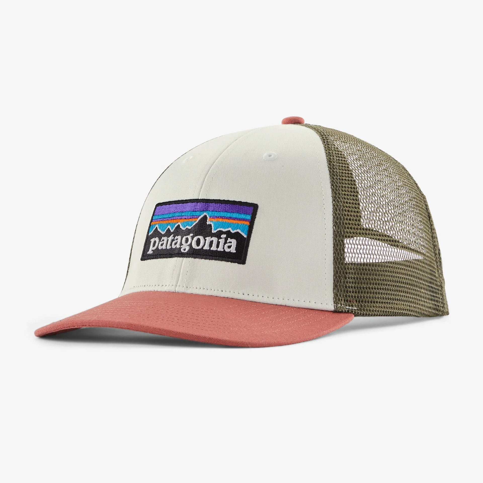 P-6 LOGO LOPRO TRUCKER HAT BIRCH WHITE