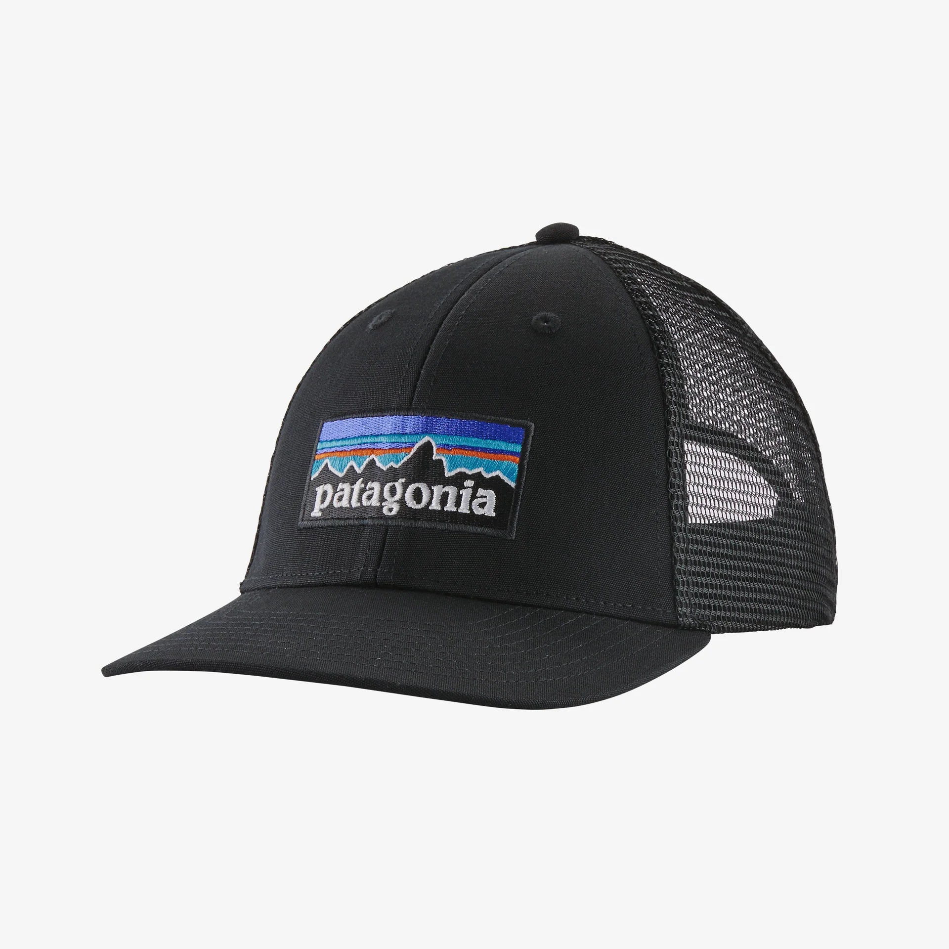 P-6 LOGO LOPRO TRUCKER HAT BLACK