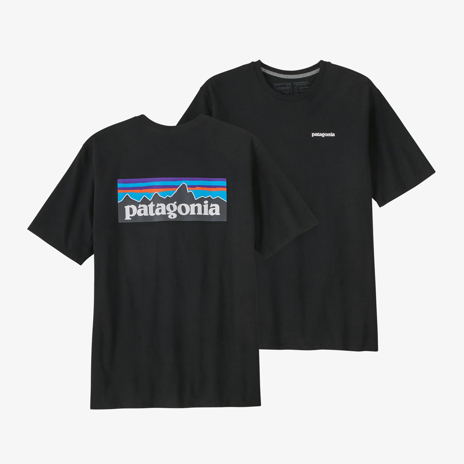 P-6 LOGO RESPONSIBILITY TEE BLACK
