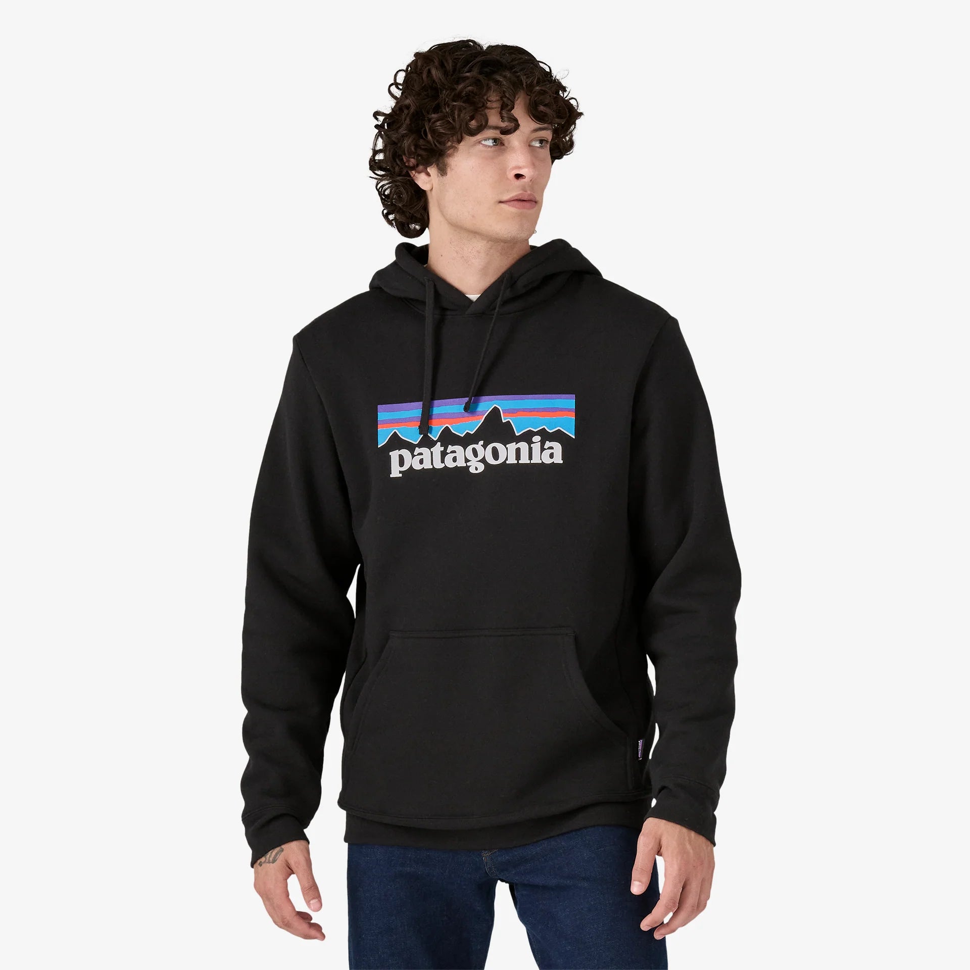 P-6 LOGO UPRISING HOODY BLACK