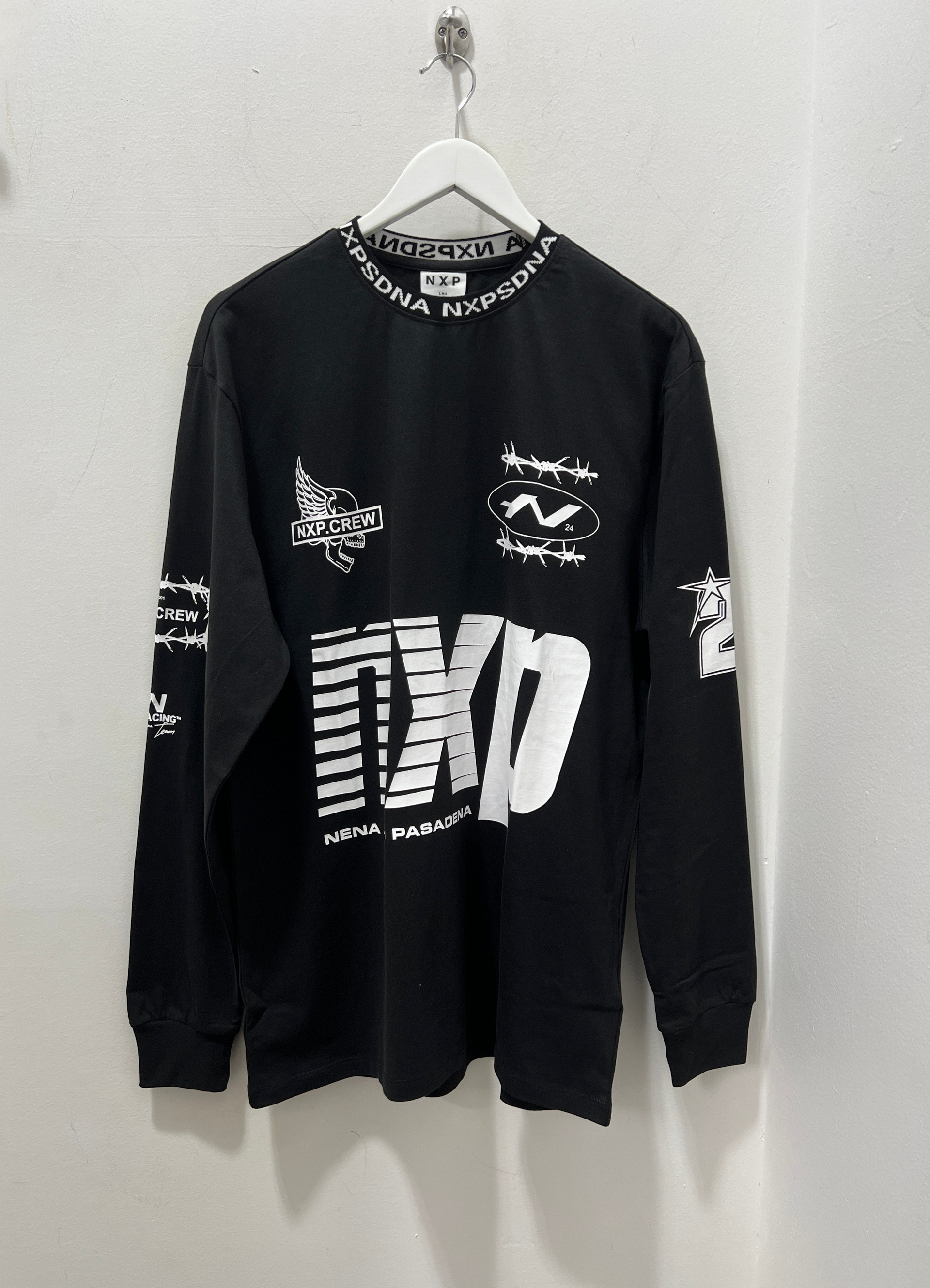 CONCRETE LS TEE JET BLACK