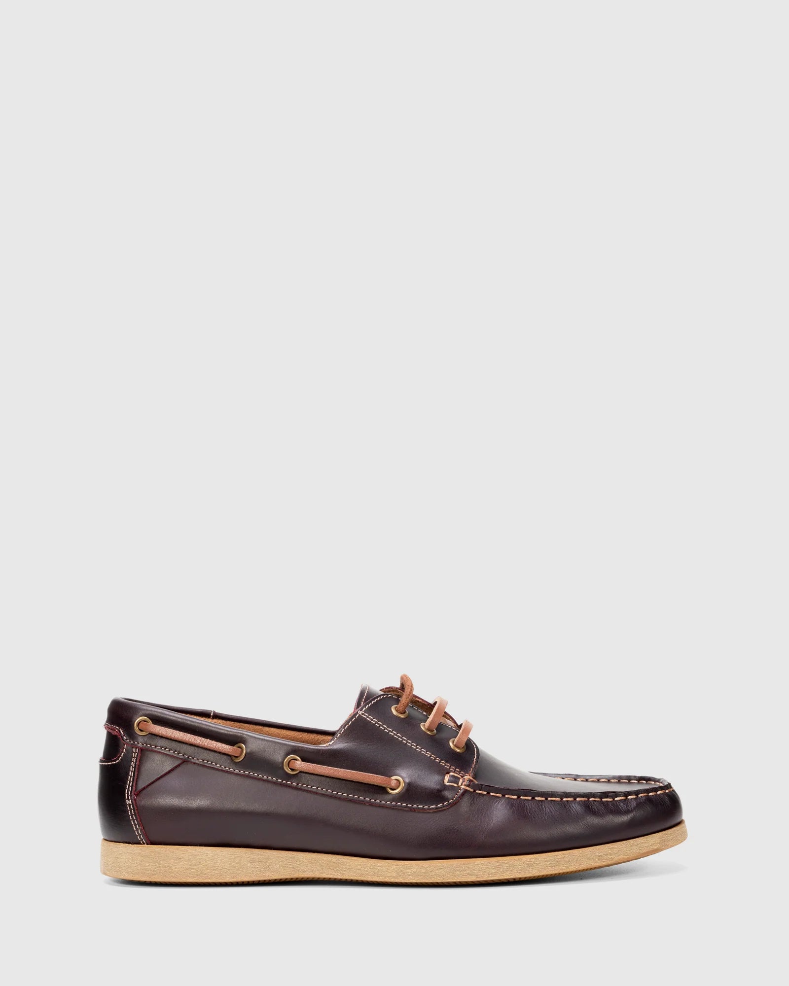 LAUNCH BOAT SHOE MAHOGANY