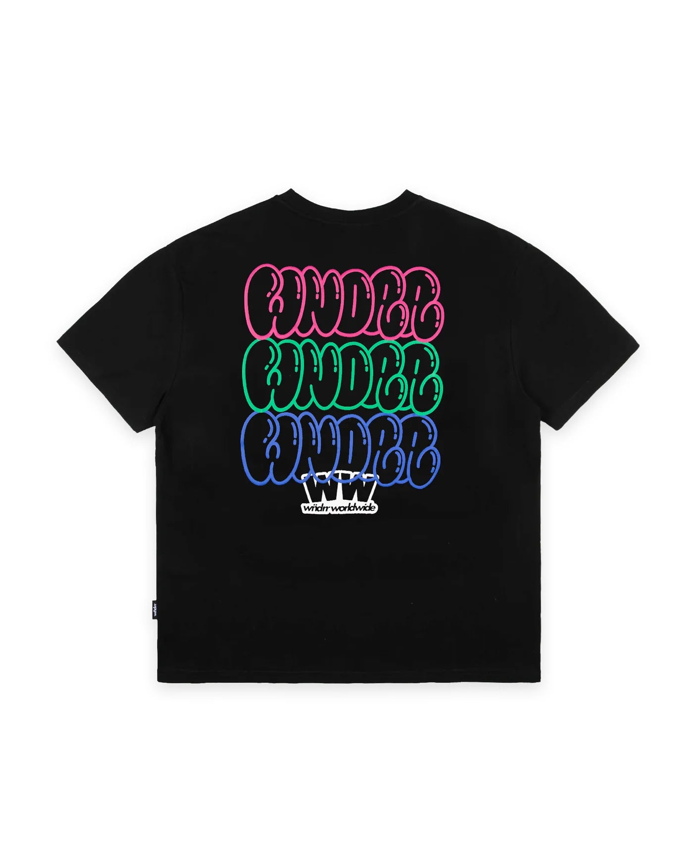 BLISSED OUT BOX FIT TEE BLACK