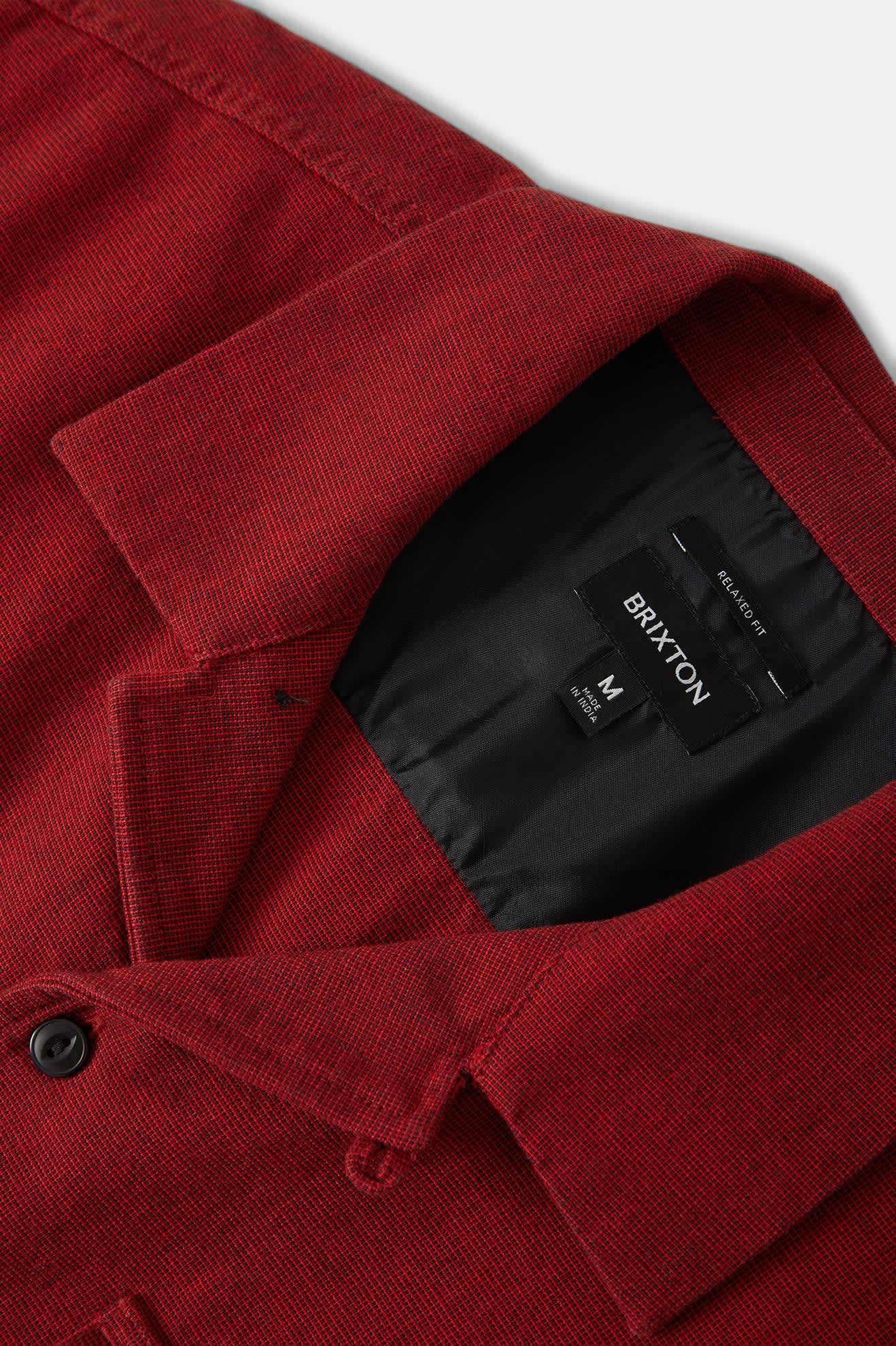 CENTURY OVERSHIRT RED