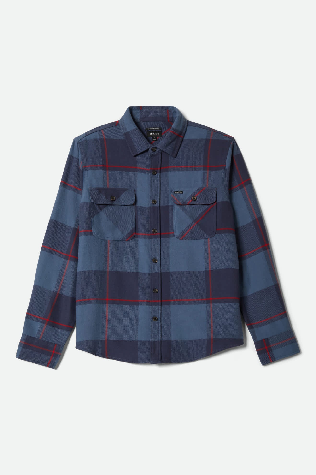 BOWERY FLANNEL BERING SEA/ MOOD INDIGO / ADRENAL