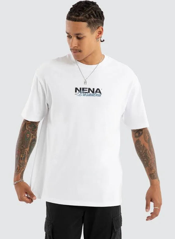 DEMAND BOX FIT TEE WHITE