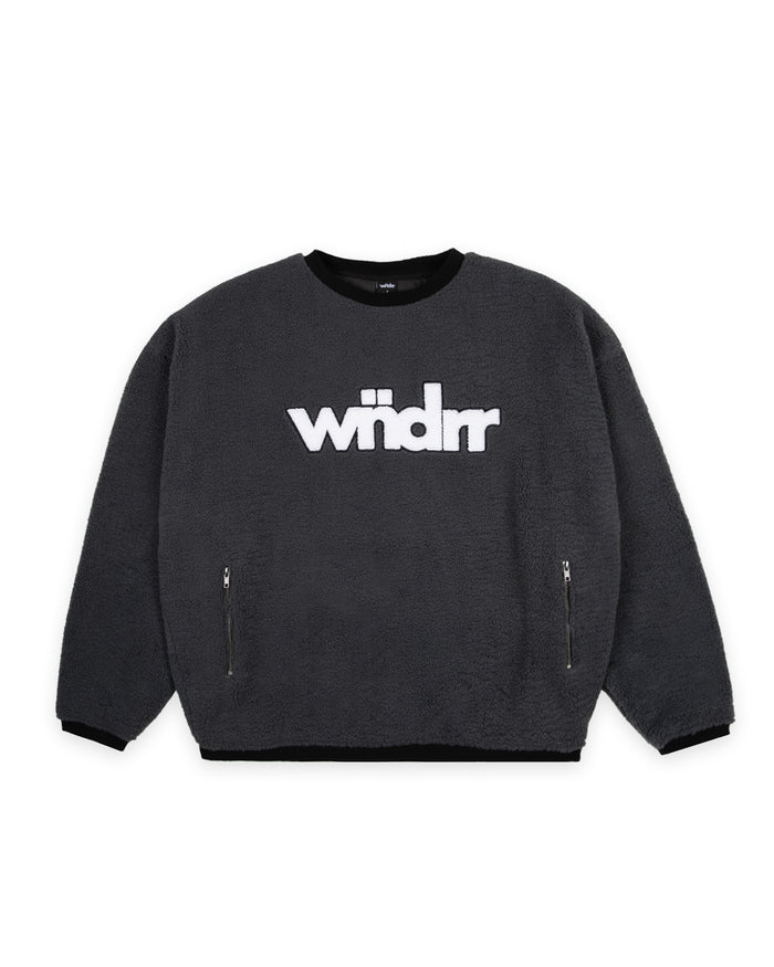TONE SHERPA PULLOVER FADED BLACK