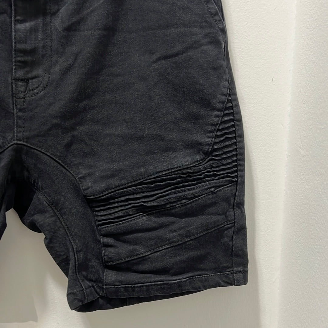 SPECTRA DENIM SHORT - OBSIDIAN BLACK