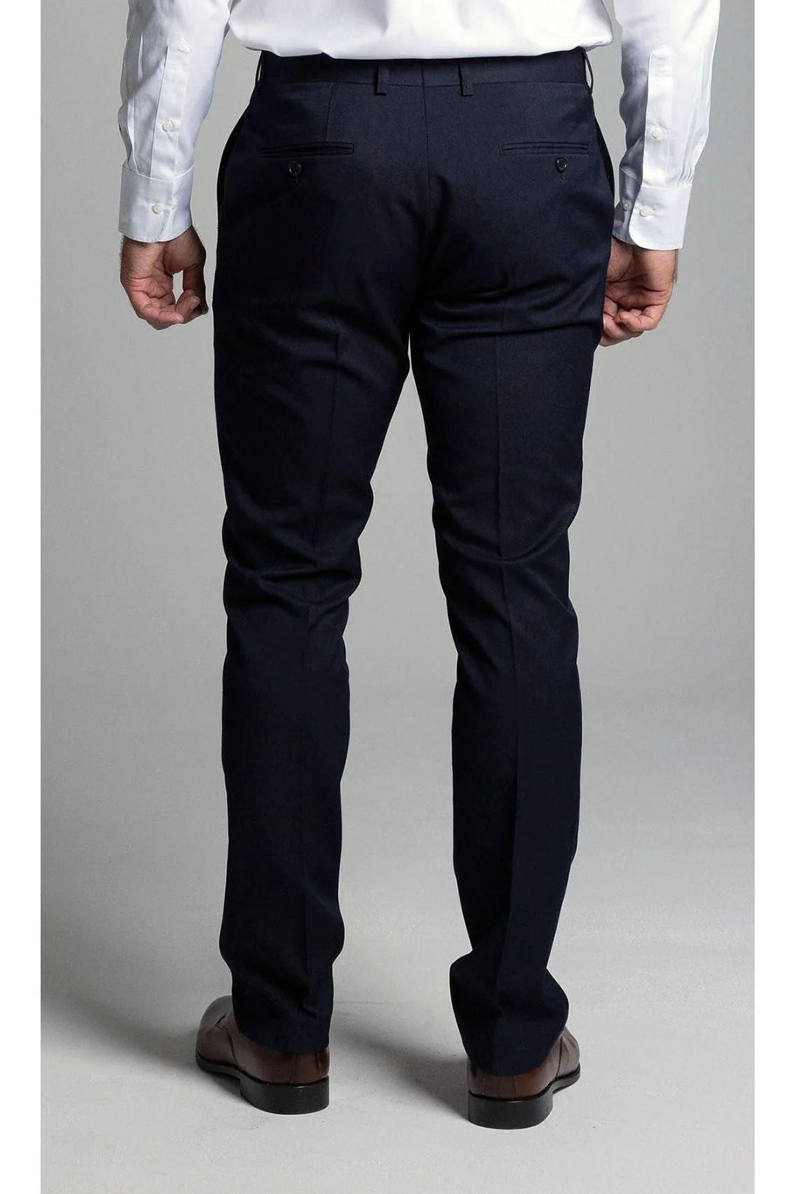 CILENTO SLIM SUIT PANT NAVY
