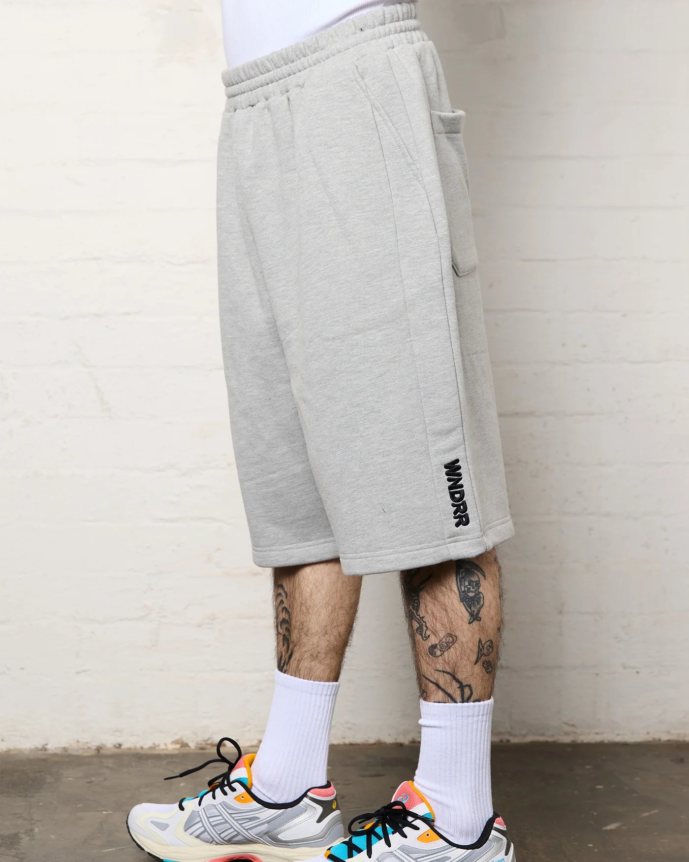HALO TRACKSHORT GREY MARLE