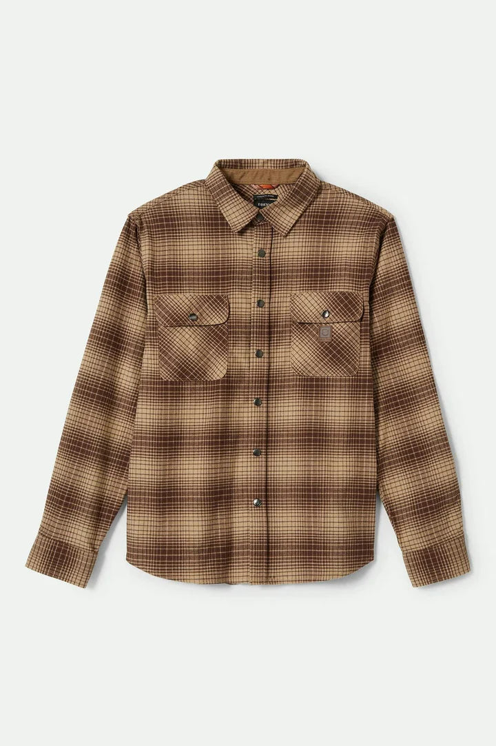 BUILDERS BOWERY STR WR FLANNEL PINE NEEDLES/SUNBAKED